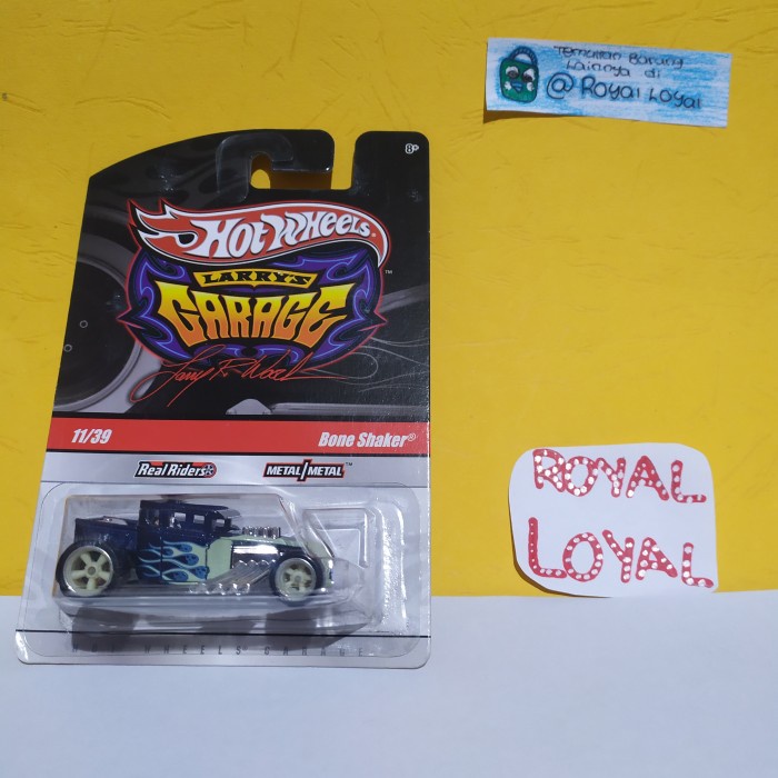 ✅COD Hotwheels Larry'S Garage - Bone Shaker Bisa Sameday