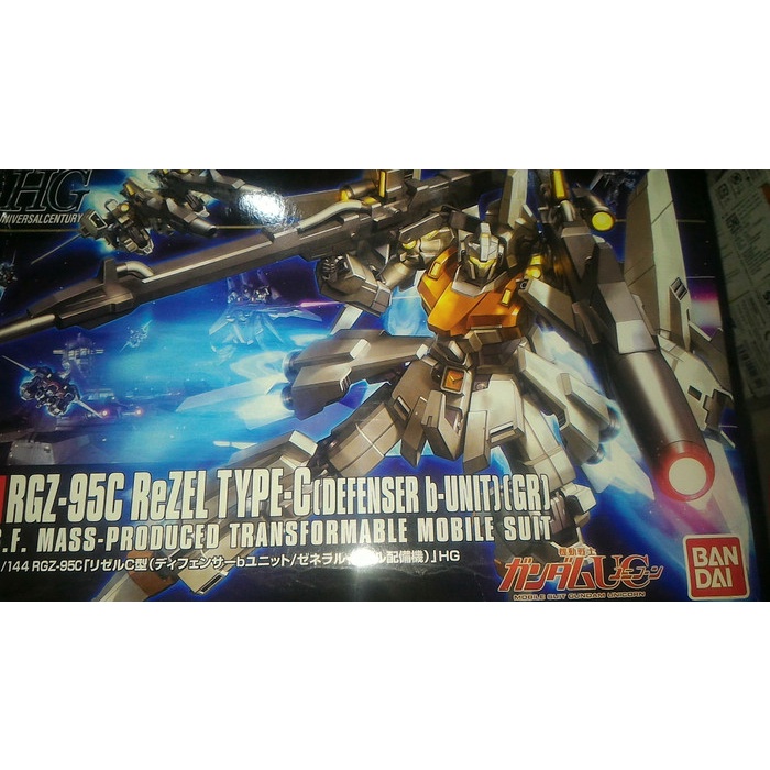 ✅COD Hguc Rgz-95C Rezel Type-C Defenser B Unit Berkualitas