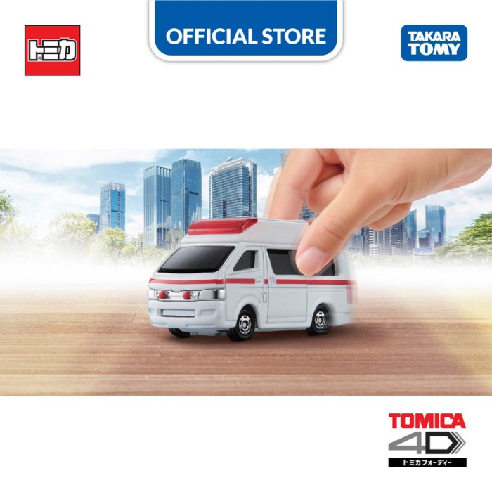 ✅COD Tomica 4D #06 Toyota Himedic Limited