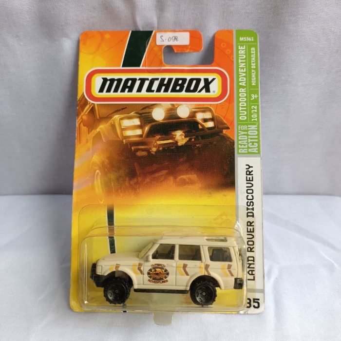 ✅COD Matchbox - Land Rover Discovery - Brown Bisa Gojek