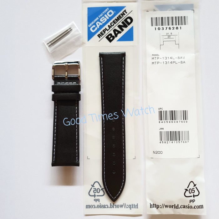 ✅Ori Strap Casio Mtp-1314L-8A / Mtp-1314 Casio Original Diskon
