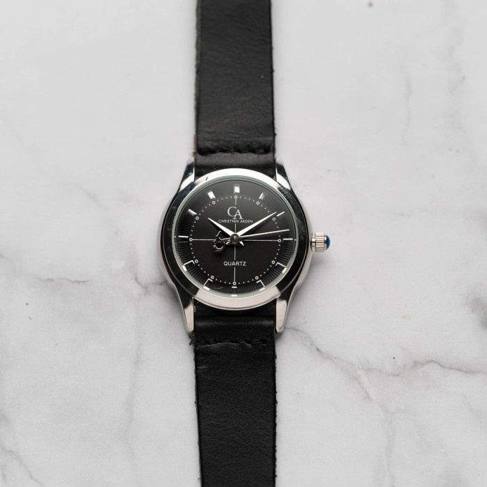 ✅Ori Jam Tangan Wanita Christyan Arden Millicent Ca3214-Black-Black Strap Diskon