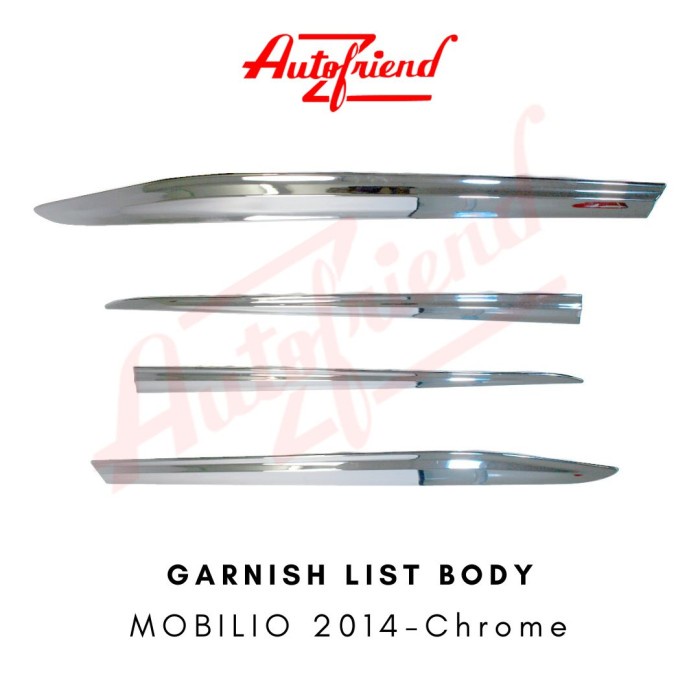 ✅Original List Body Side Lis Body Samping Mobilio Chrome Aksesoris Honda Mobilio Berkualitas