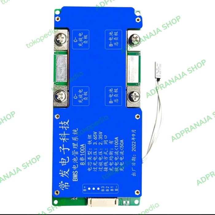 ✨Baru Bms 8S 24V 100A Lifepo4 / Bms Lifepo4 24V Terbatas