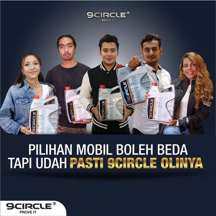 [New] Oli Mobil Terbaik 9 Circle 10W40 Synthetic Engine Oil Wert Plus Terbatas
