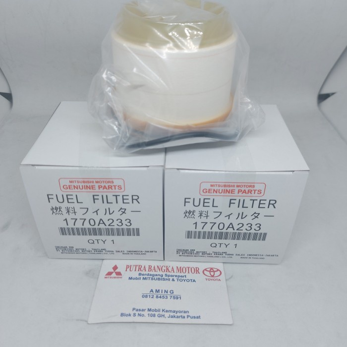 ✨COD Filter Solar/Fuel Filter Pajero Sport  Triton 2021-2015 Terbaru