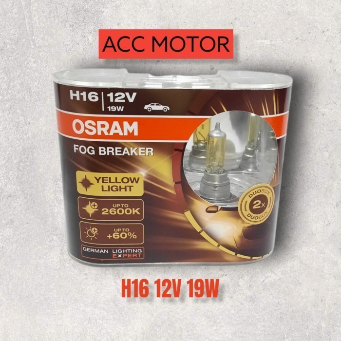 Lampu Kabut Foglamp Calya - Sigra Osram Kuning gold H16 19W Fog Breker best