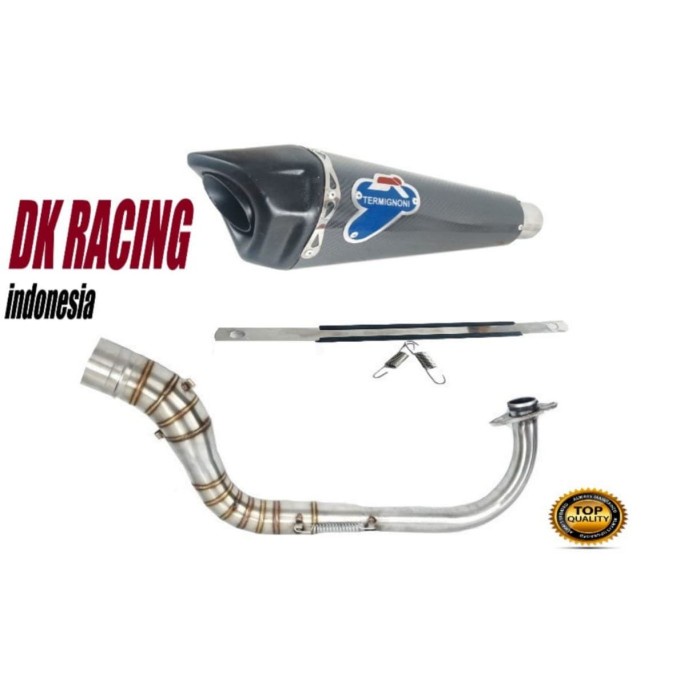 ✨Termurah Knalpot Termignoni Sark Suzuki Spin 125 Fullsystem Carbon Limited