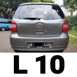 Emblem Logo Belakang Bagasi Nissan Grand Livina L10 OEM Quality star