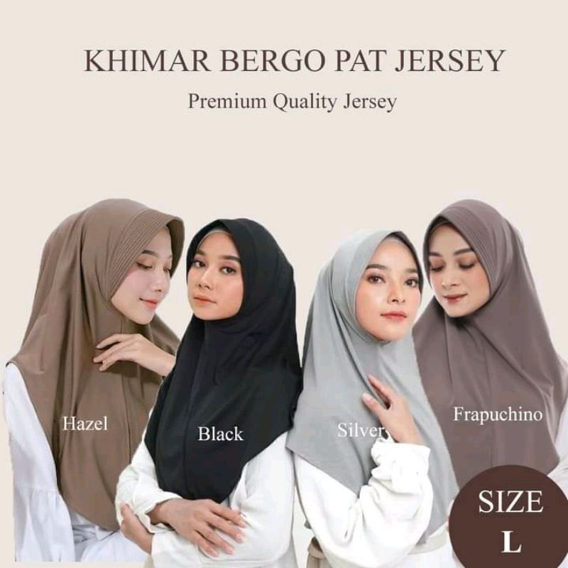 Hijab Bergo HAMIDAH/jersey HAMIDAH/Hijab OVAL PINGUIN