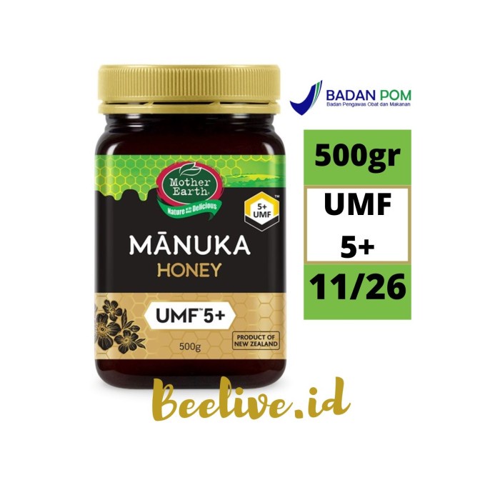 

MADU MOTHER EARTH MANUKA HONEY UMF 5+ 500GR