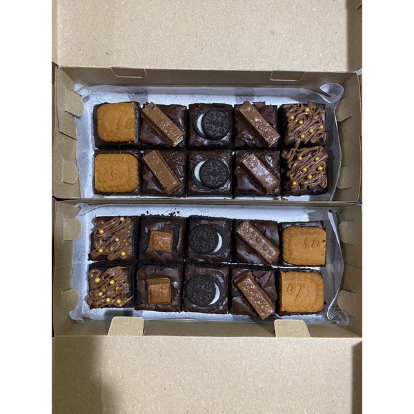 

Brownies Box Premium 20 cm x 10 cm (Medium)