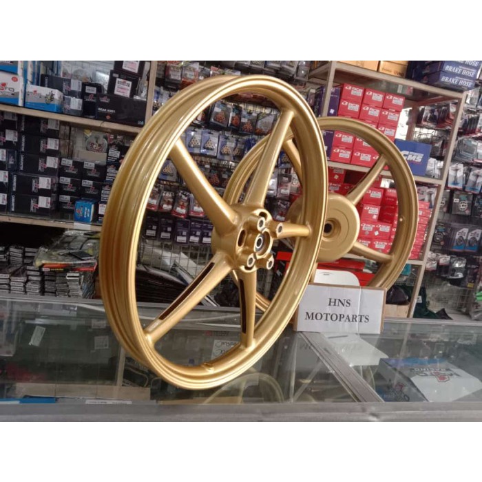 VELG V-ROSSI SPRINT SANCA VARIO 110 BEAT SCOOPY RING 17 GOLD