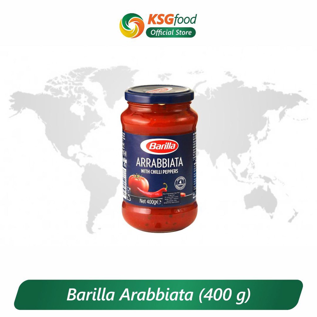 

Barilla Arrabiata Pasta Sauce Saus Pasta 400Gr