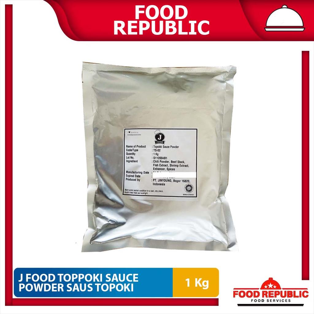 

Tki Sauce Powder 1 Kg - Saus Topoki Bubuk Halal Instant Enak