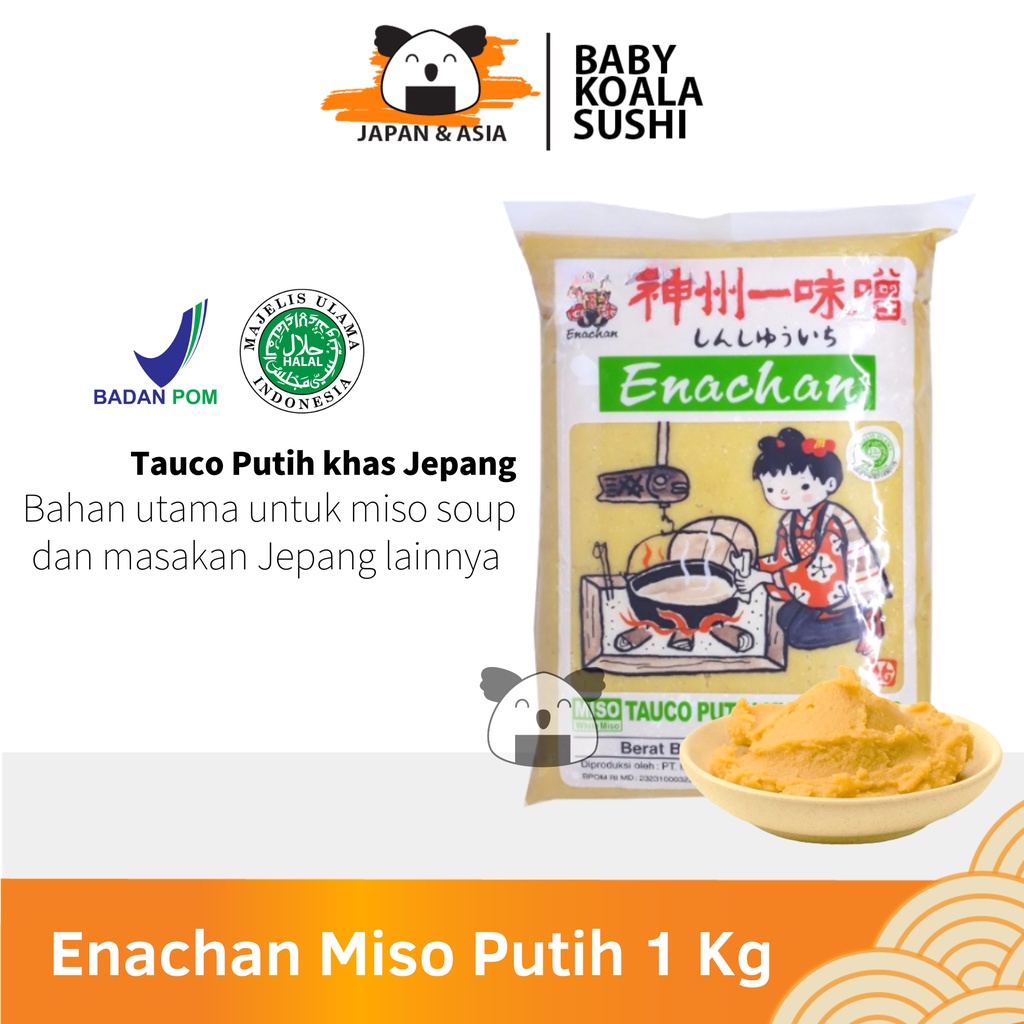 

Enachan Pasta So Putih 1 Kg Halal Tauco Ala Jepang Untuk Sup So Soup Ramen Udon