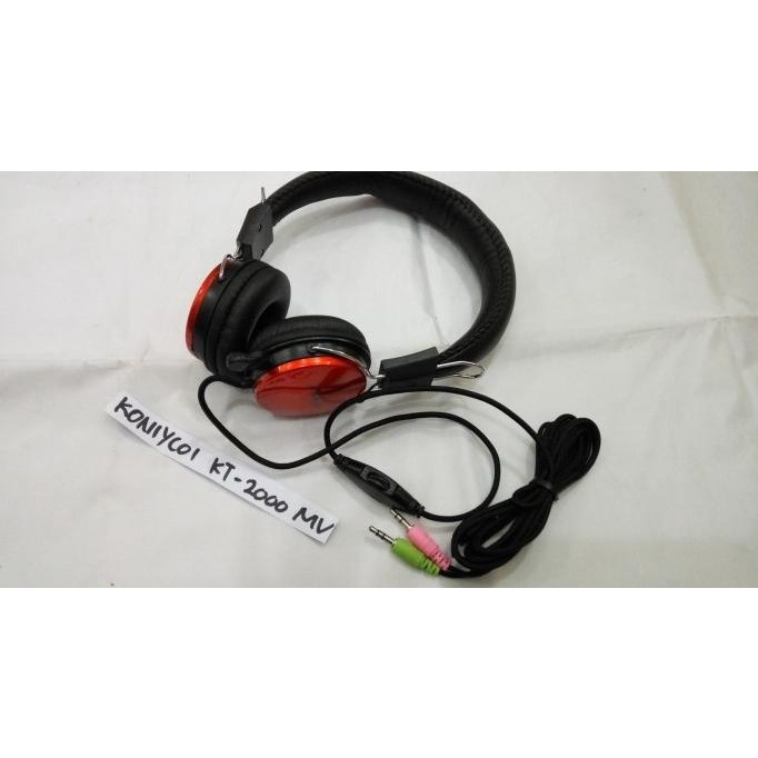 Sale Besar Headset Gaming Komputer Lengkap Dengan Mic Kt-2000 Pc Gamin Kode 360