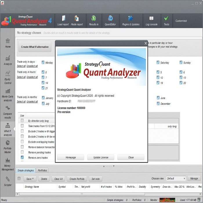 QuantAnalyzer Quant Analyzer Pro QuantAnalyzer 4.9.1 for 1pc