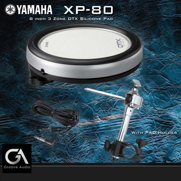 Ready Stok - Yamaha Dtx Pad Xp80 + Snare Holder- Xp 80 Untuk Drum Elektrik