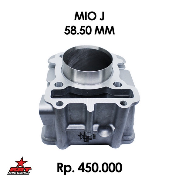 [Baru] Cylinder Blok Brt Yamaha Mio J 5850Mm Iron Case Terbaru