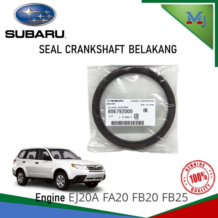 Crankshaft oil seal rear Seal Crankshaft Belakang Seal krukas Subaru star