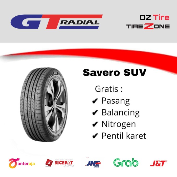 Ban mobil GT Radial 215/60 R17 Savero SUV