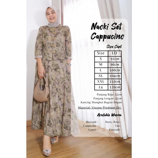 Naoki Set Terbaru ORI NCK Label