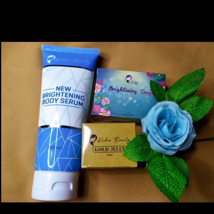 [Original] Paket Hemat Glowing 3In 1 Kedas Beauty Original Bpom Bisa Gojek