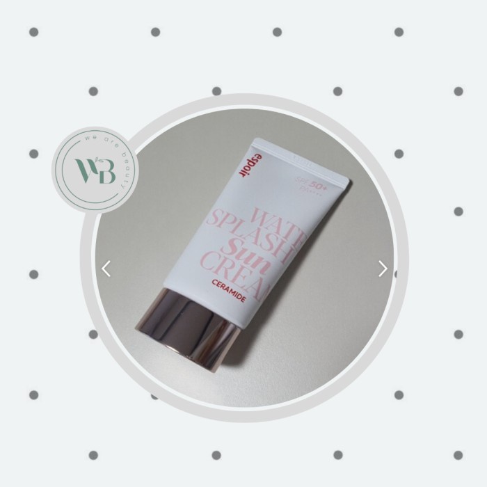 [Original] Espoir Water Splash Sun Cream Ceramide 60Ml Terbaru