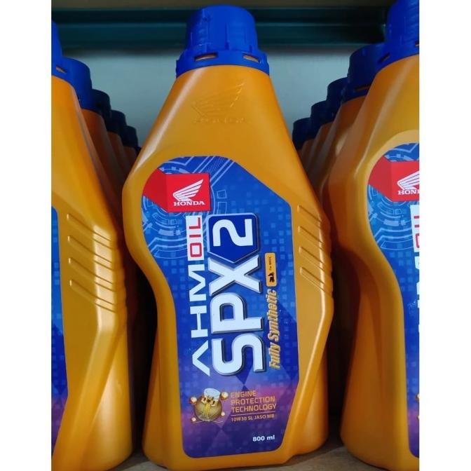 +++++] OLI MESIN AHM SPX 2 MATIC 10W-30 0.8L ORI