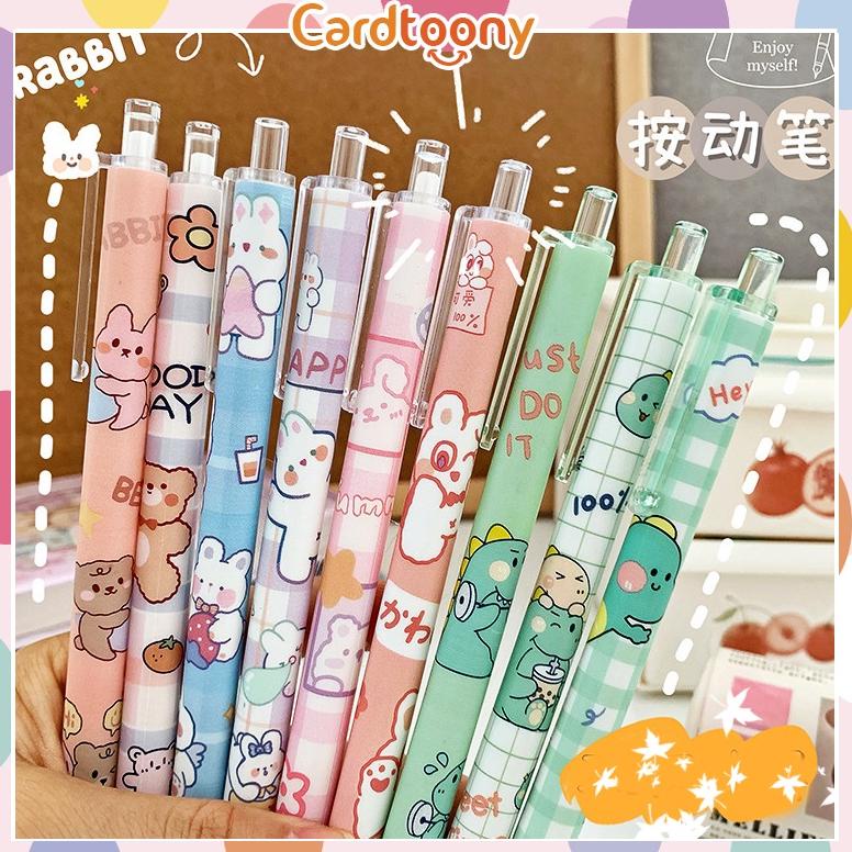 

Gel Pen Motif Hewan Dino Girl Lucu Imut Pulpen Gel Ballpoint Bulpen Bolpoin Bolpoint Pena Cute