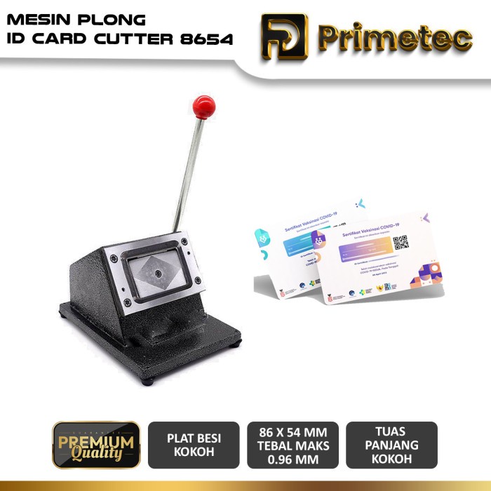 

Promo Alat Potong Id Card / Plong Id Card / Pvc Card Cutter Grakitec 8654 Terbaru