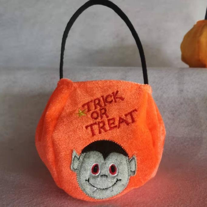 

Tabb Tas Halloween Pumpkin Labu Trick Or Treat Goodie Bag Flanel Bulu Kode 1182