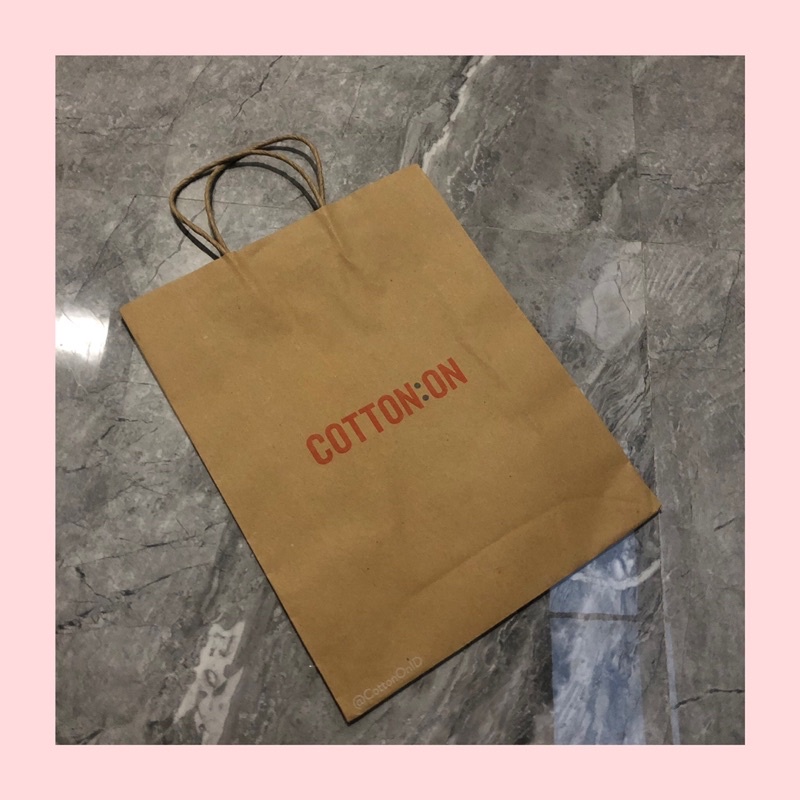 

COTTON ON PAPERBAG