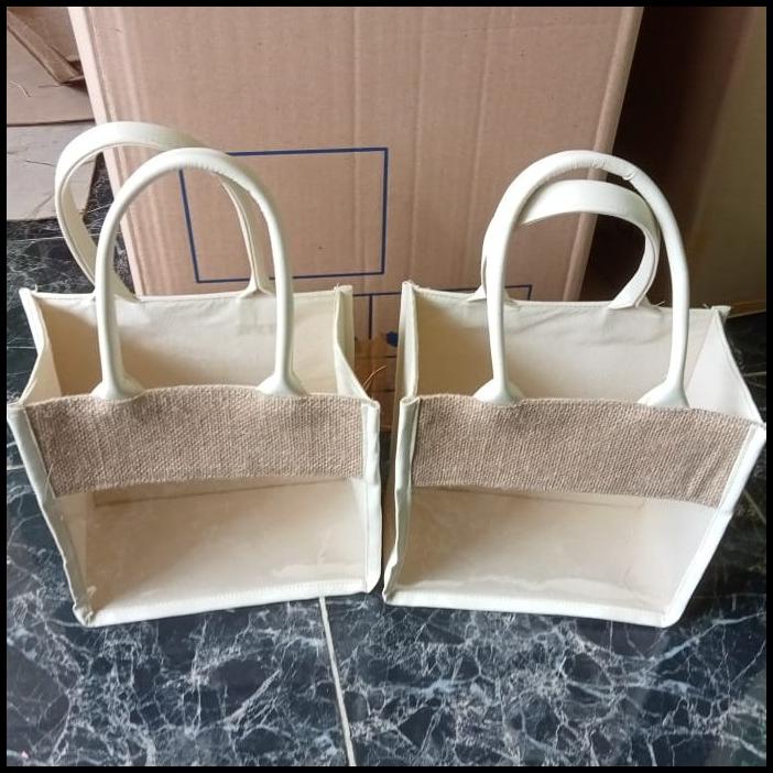 

BEST DEAL TAS HAMPERS VINYL MIKA KOMBINASI GONI !!!!!