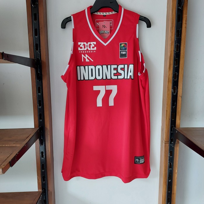 [New] Jersey Basketball 3X3 Fiba Indonesia Bisa Gojek