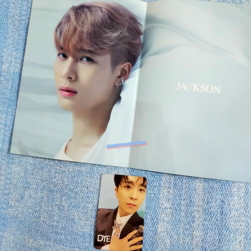 OFFICIAL PHOTOCARD YOUNGJAE PC ALBUM GOT7 DYE + POSTER JACKSON ALBUM BREATH OF LOVE LAST PIECE