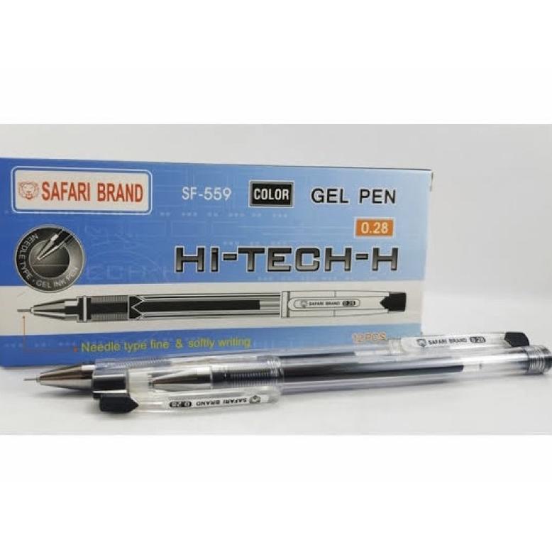 

BISA COD [1Pack]Pulpen Hi-Tech-H Safari 0.28mm Hitam-Gel pen Hi-tech-H Hitech Hitec murah safari-Pulpen Hitech TERMURAH