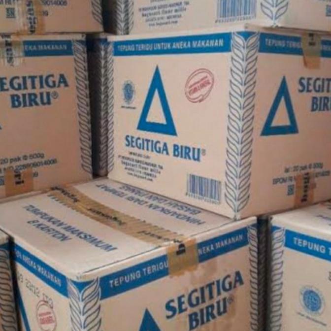

Tepung Bogasari segitiga biru 500gr x 20 Ready Stok zp 1133