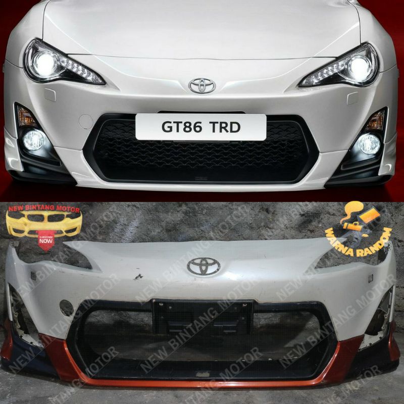 Bumper depan toyota 86 Trd sportivo original