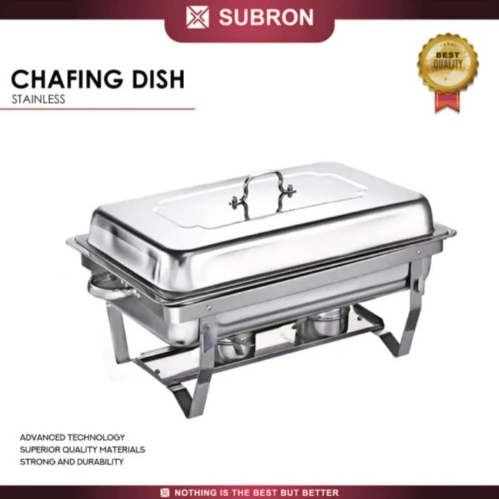 Promo Pemanas Segi Prasmanan Jumbo Subron / Square Chafing Dish Jumbo Subron