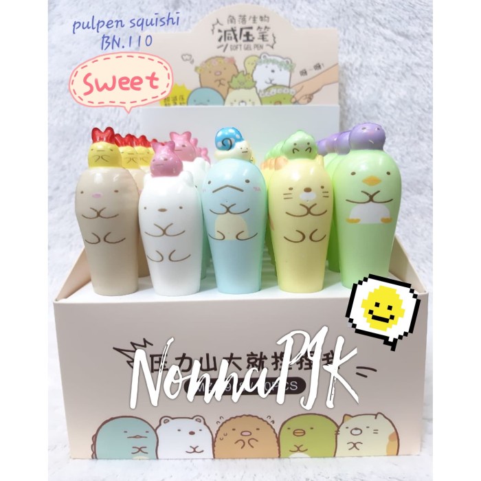 

PULPEN SUMIKKO GURASHI PREMIUM ORIGINAL PEN GEL KARAKTER PEN LUCU