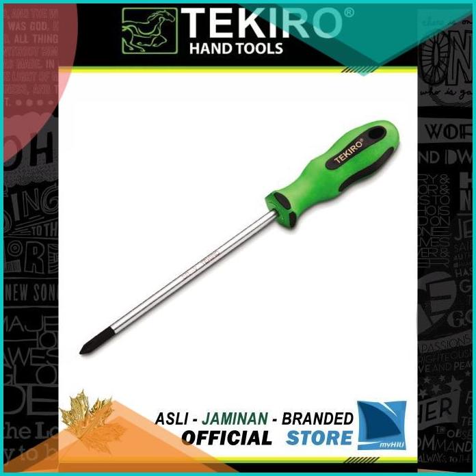Obeng Gagang TPR (+) Plus 5 x 150 mm PH1 Magnit TPR Screwdriver TEKIR