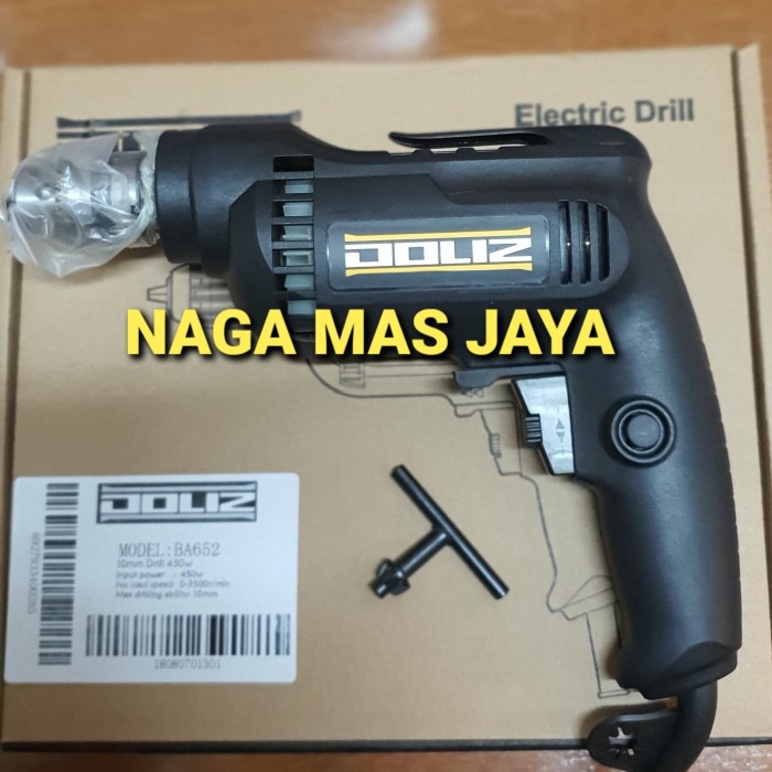 ✅New Ori Mesin Bor Tangan Doliz Ba652 / Bor Tangan Listrik Doliz Ba 652 Limited
