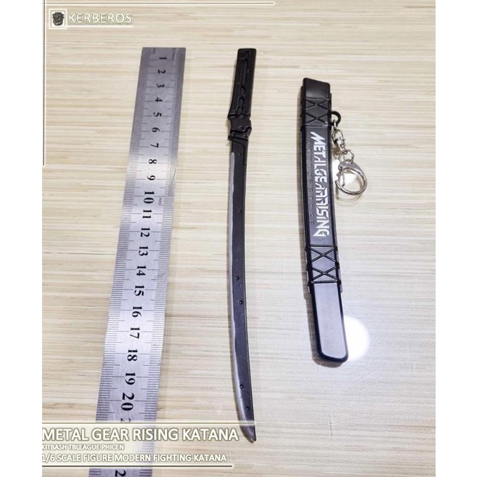 Kitbash Tbleague Phicen Figure Metal Gear Rising Katana Sword 1/6 New