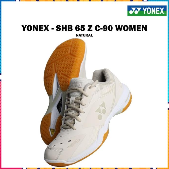 Sepatu Badminton Yonex Shb 65 Z3 C90 C 90 Natural Ladies Shb65Z3Cle Aryadwipanji09