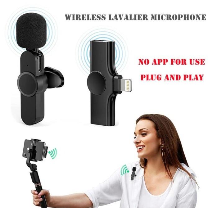MIC HP WIERLESS FOR YOUTUBER VLOGER LIVE TIKTOK