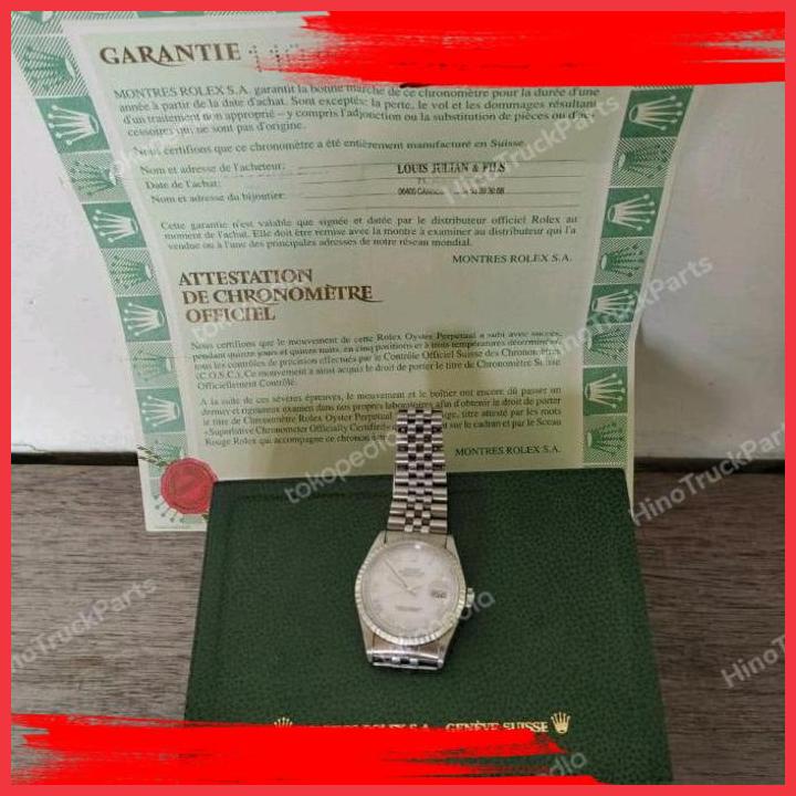 (HTP) ROLEX DATEJUST 36MM 16220 BARANG KOLEKSI