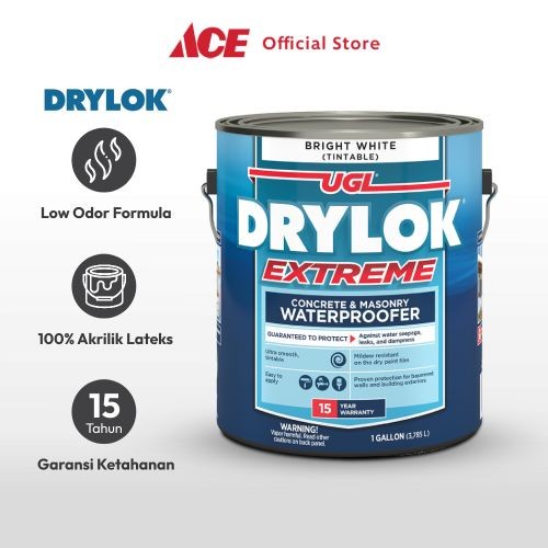 Terbaru Ace - Drylok Cat Pelapis Anti Bocor Latex Extreme 1 Galon Promo