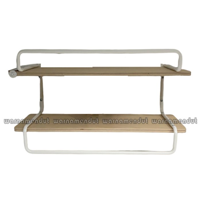 ✅Ready Rak Dinding Pajangan Piala Miniatur Minimalis 50X20X30Cm Wmo Ik4232 Terbaru